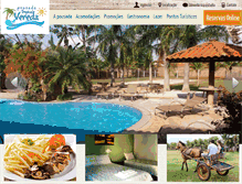 Tablet Screenshot of pousadatropicalvereda.com.br